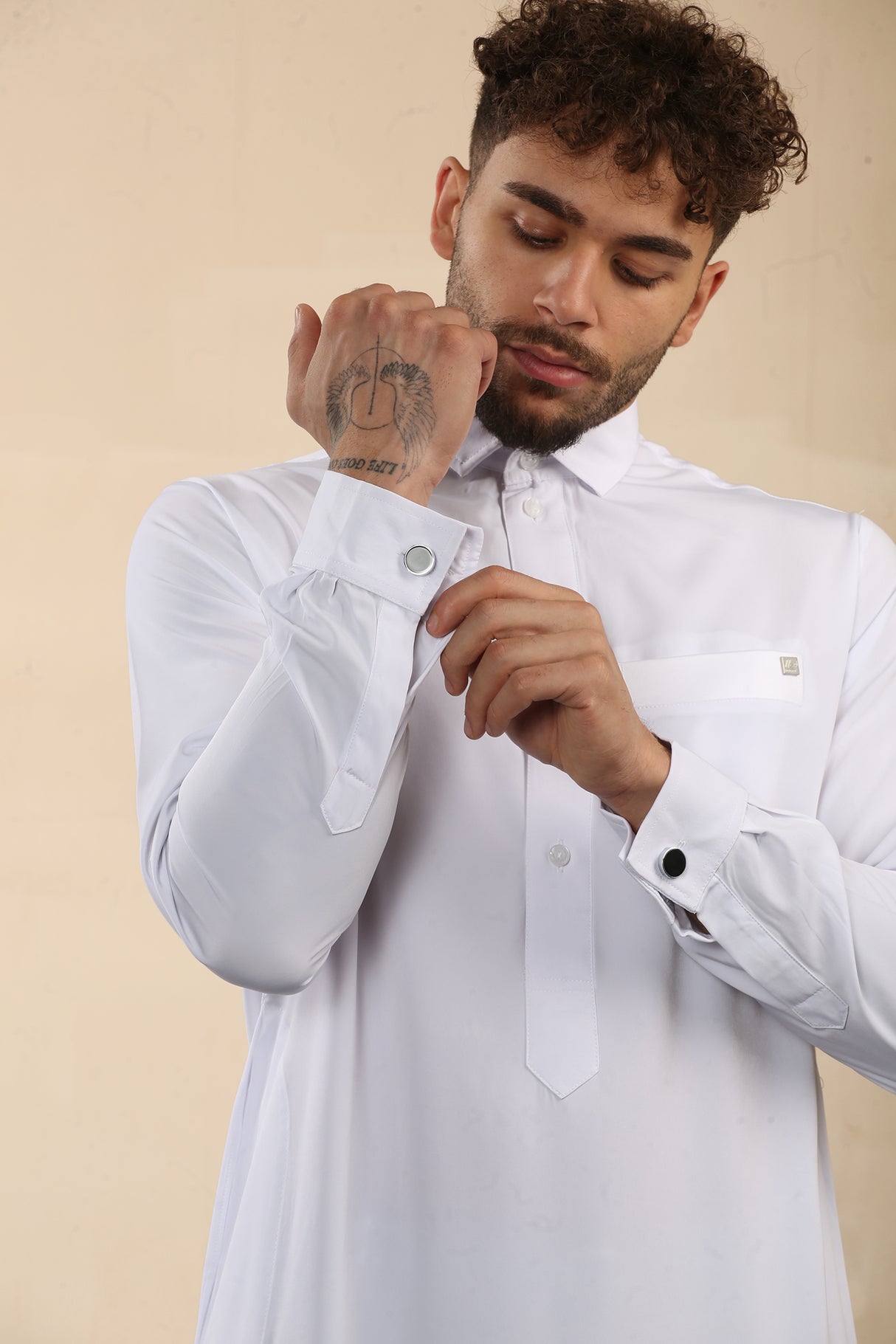 Metal Stud Cufflinks
