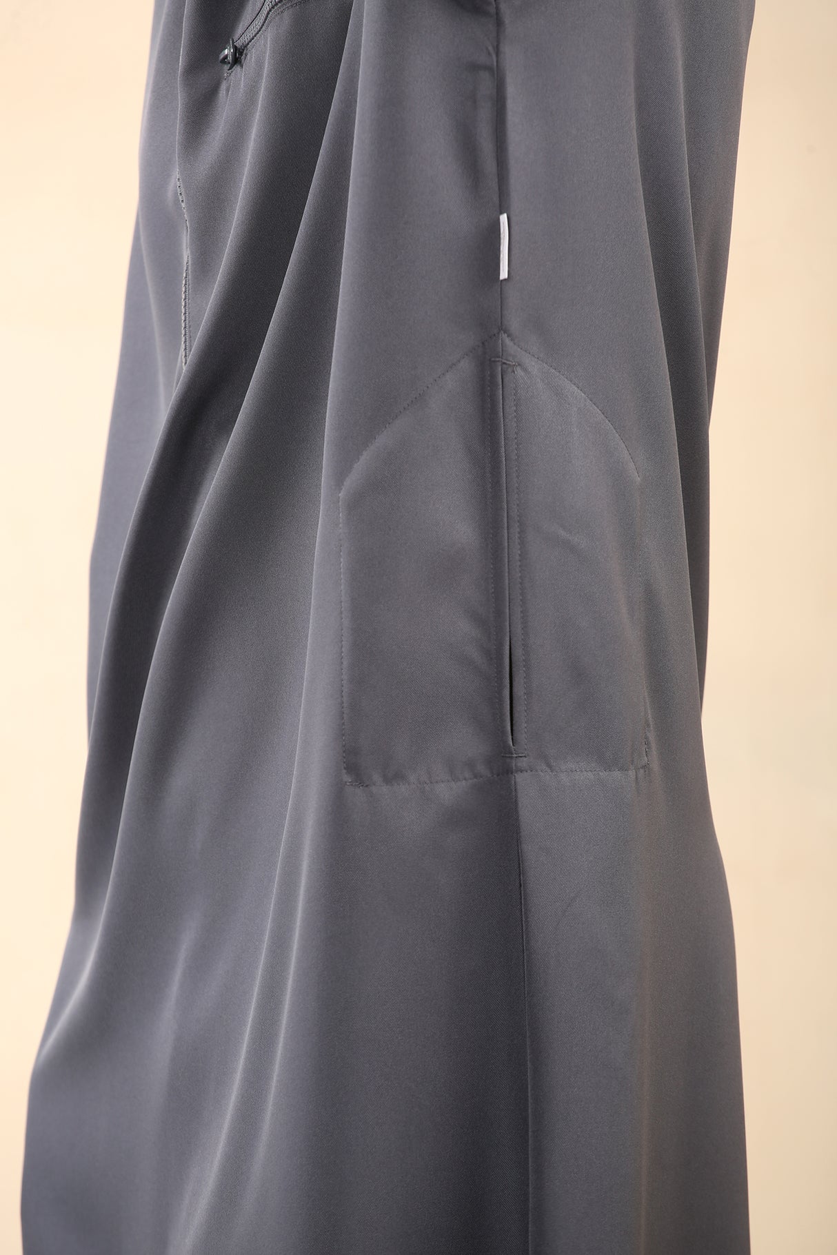 Men's Hooded Zipper Matt Finish Jubba (Space Grey)