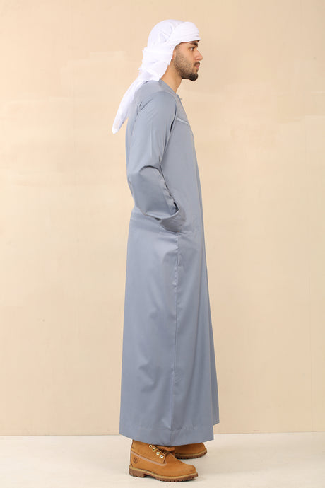 Men's Plain White Scarf