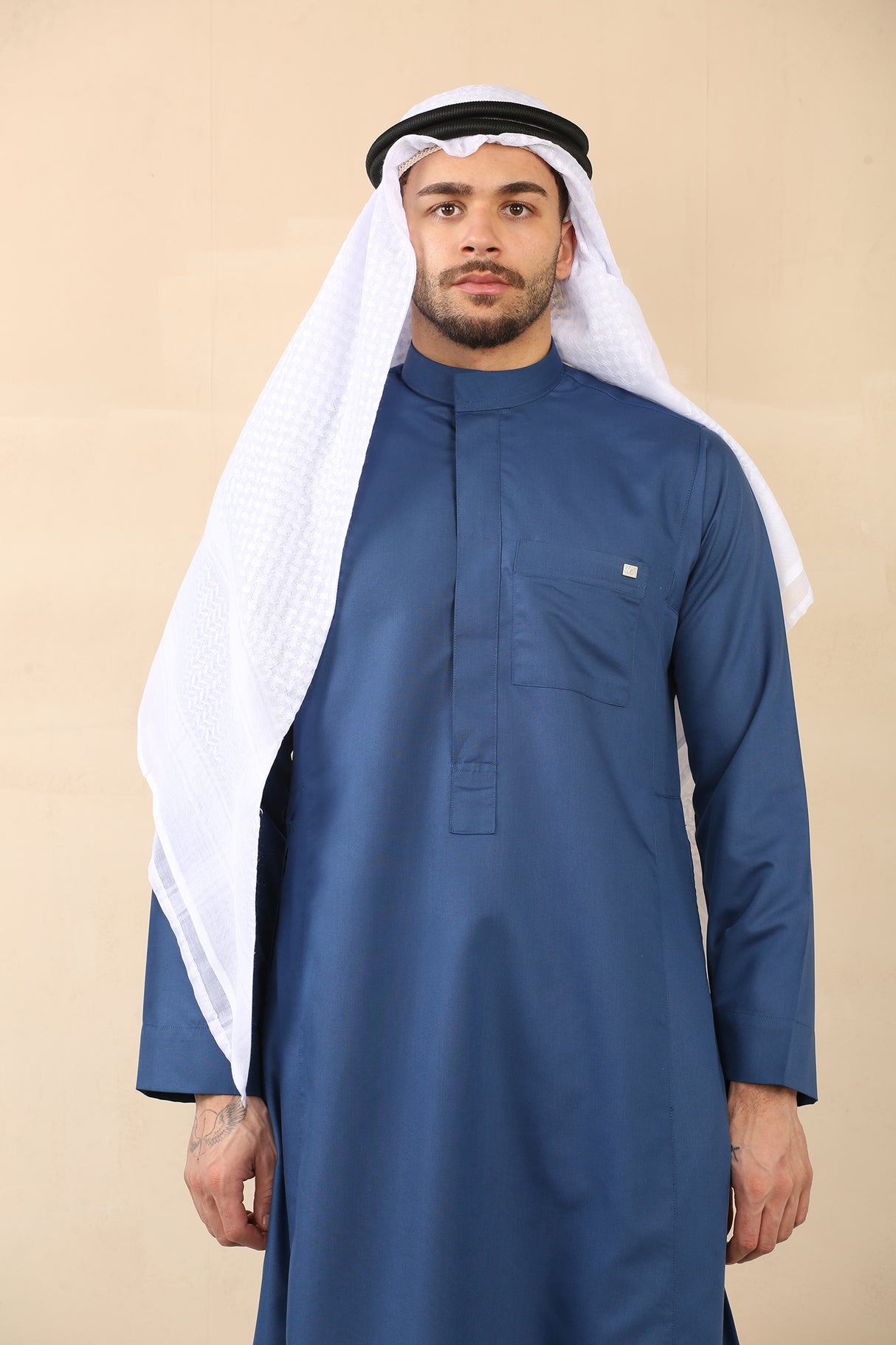 Men's Stitched Shimagh Scarf