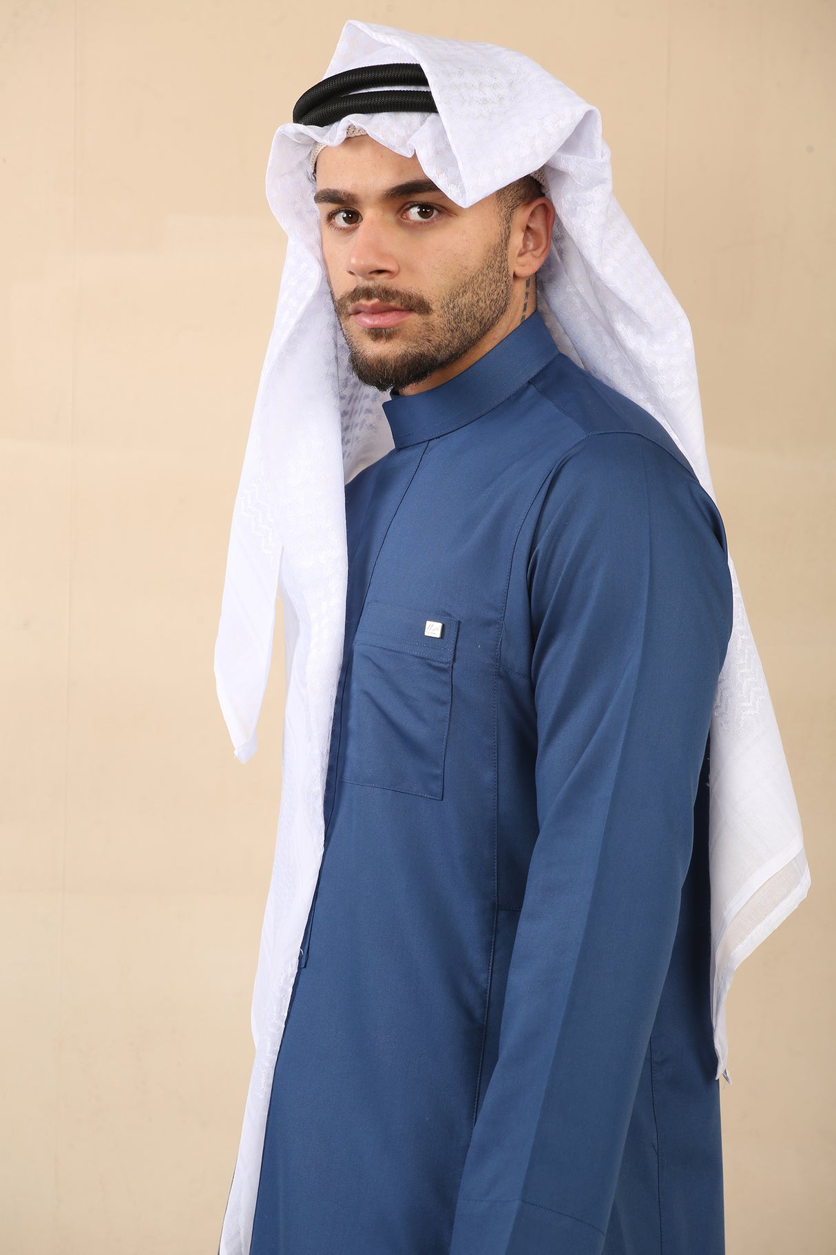 Men's Stitched Shimagh Scarf
