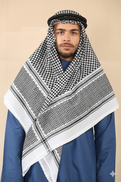 Men's Stitched Shimagh Scarf